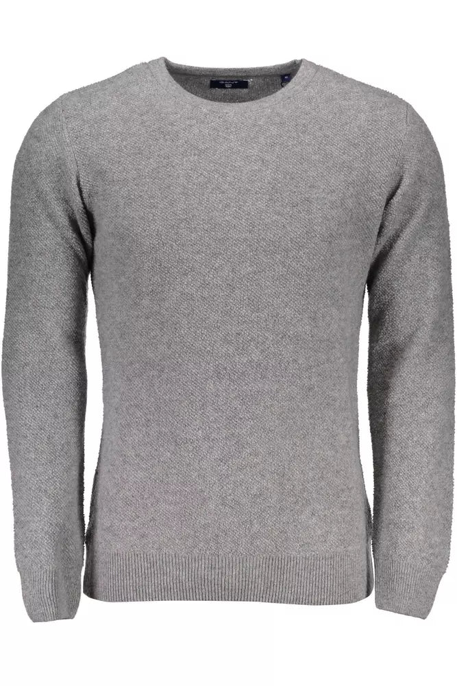 Gant Gray Wool Men Shirt