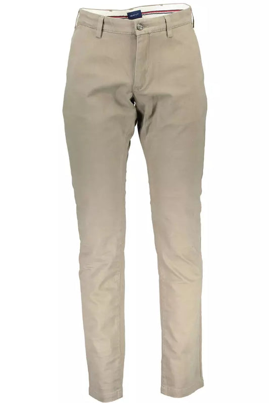 Gant Beige Cotton Men Pant