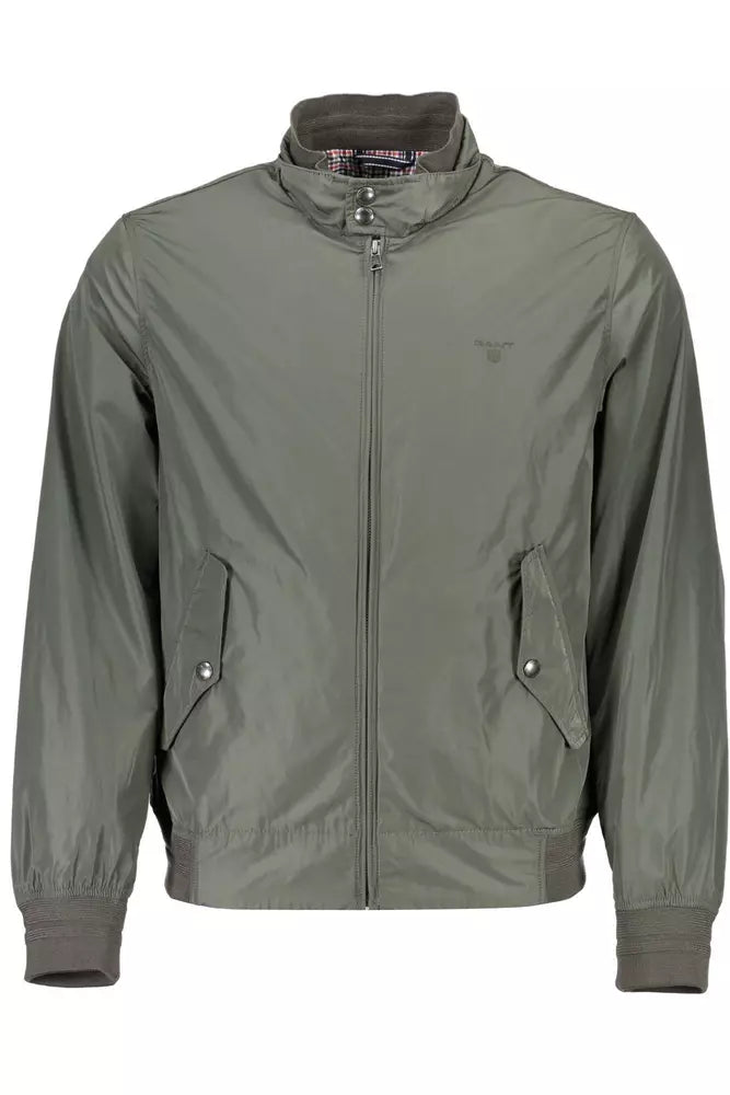 Gant Green Polyester Men Jacket