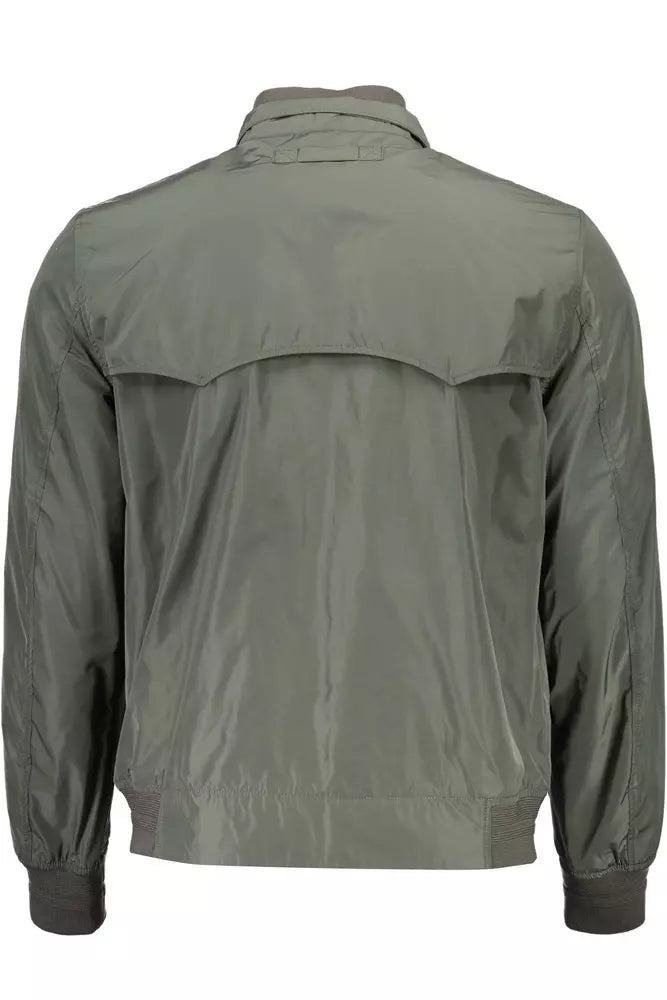 Gant Green Polyester Men Jacket