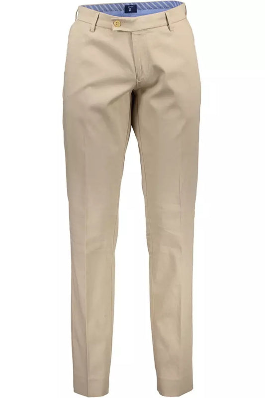 Gant Beige Cotton Men Pants