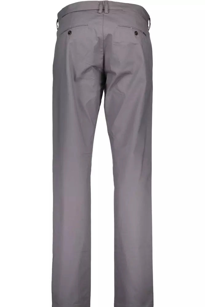 Gant Gray Cotton Men Pants