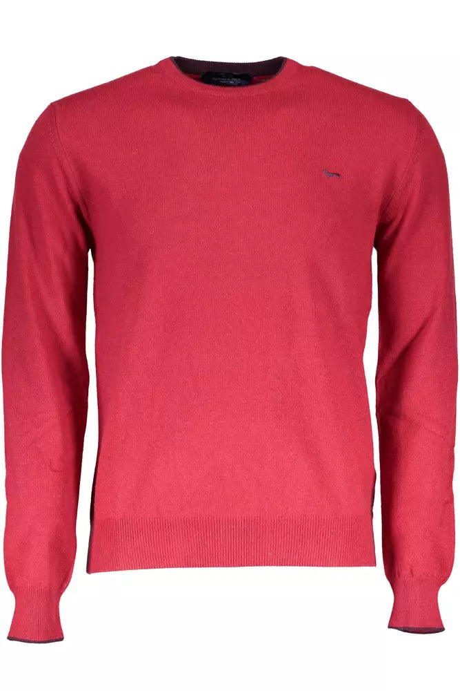 Harmont & Blaine Red Wool Men Sweater