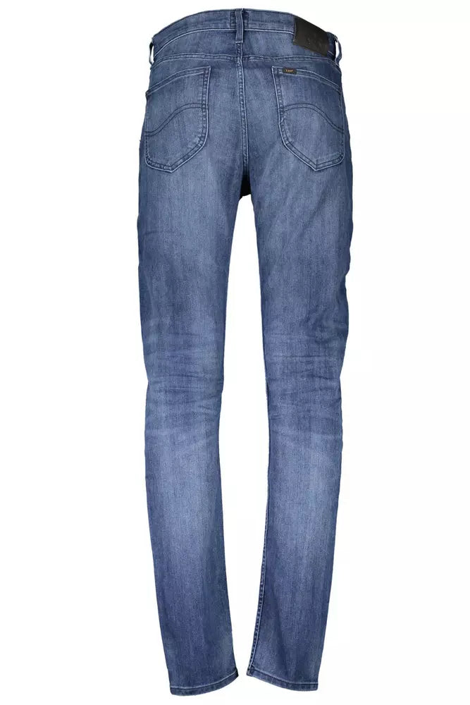 Lee Blue Cotton Men Jeans