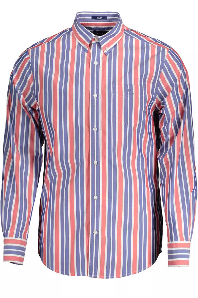 Gant Red Cotton Men Shirt