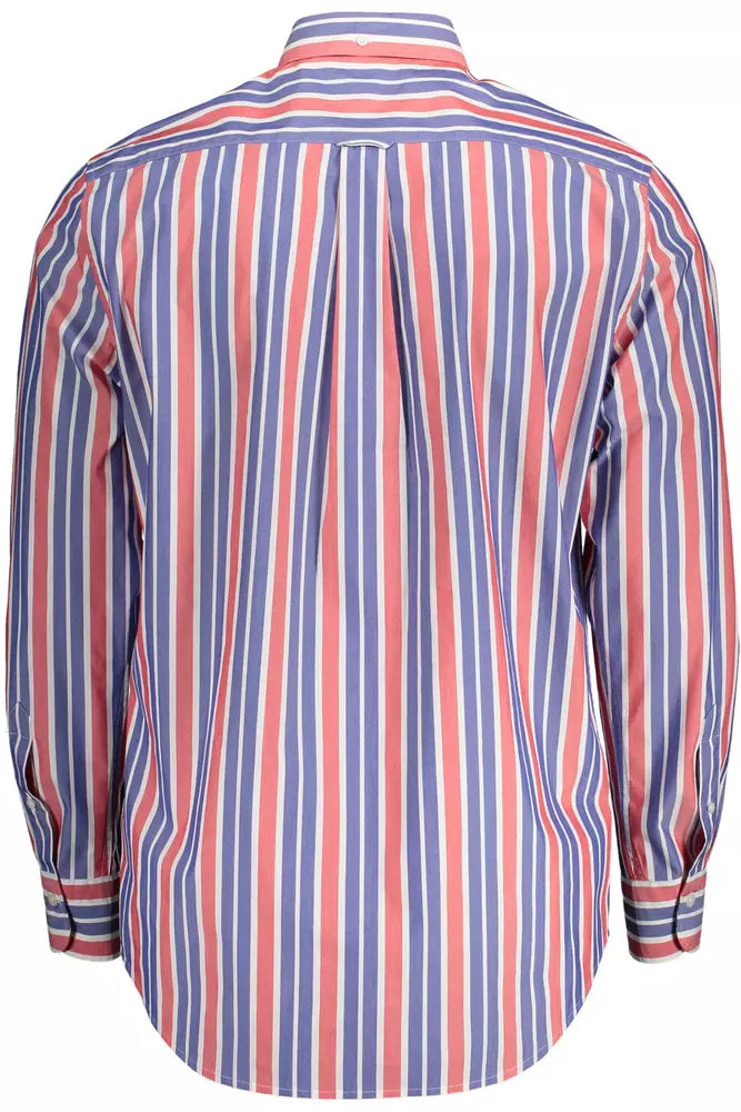 Gant Red Cotton Men Shirt