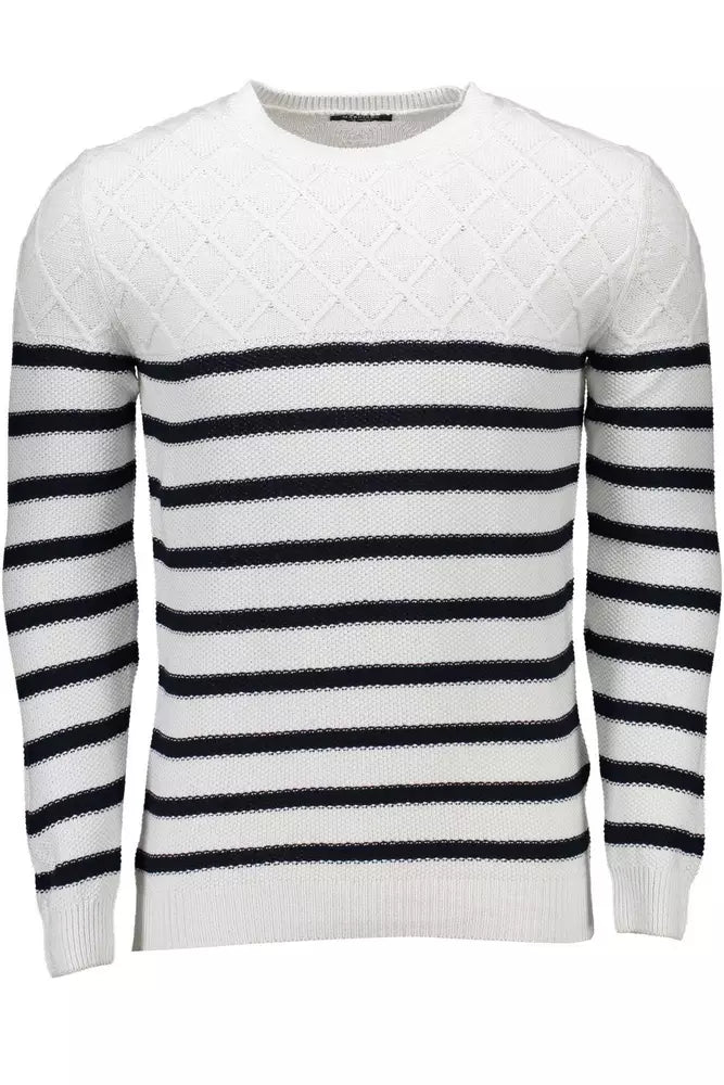 Marciano by Guess White Cotton Men Sweater