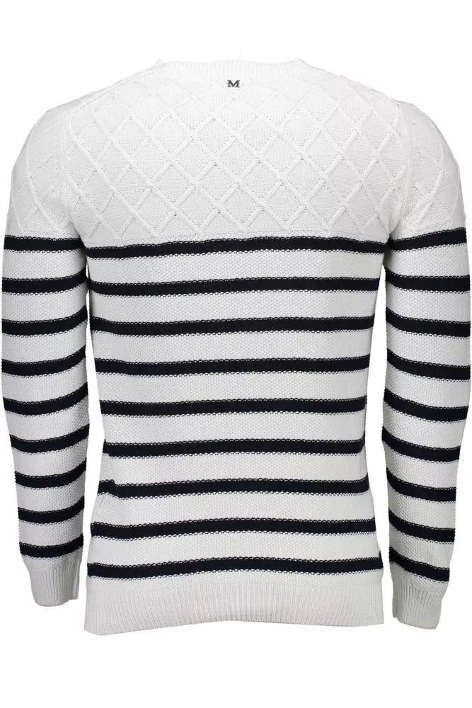 Marciano by Guess White Cotton Men Sweater