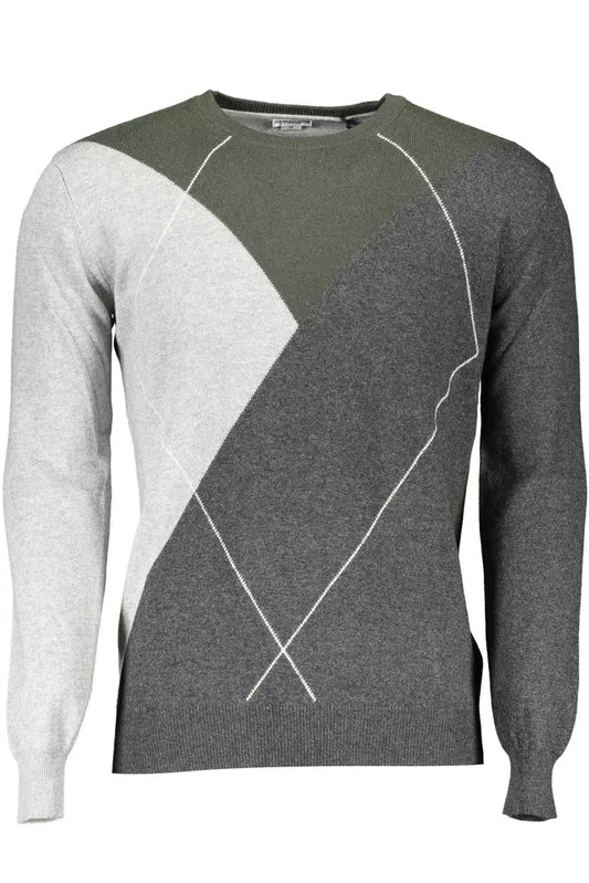 U.S. POLO ASSN. Gray Wool Men Sweater