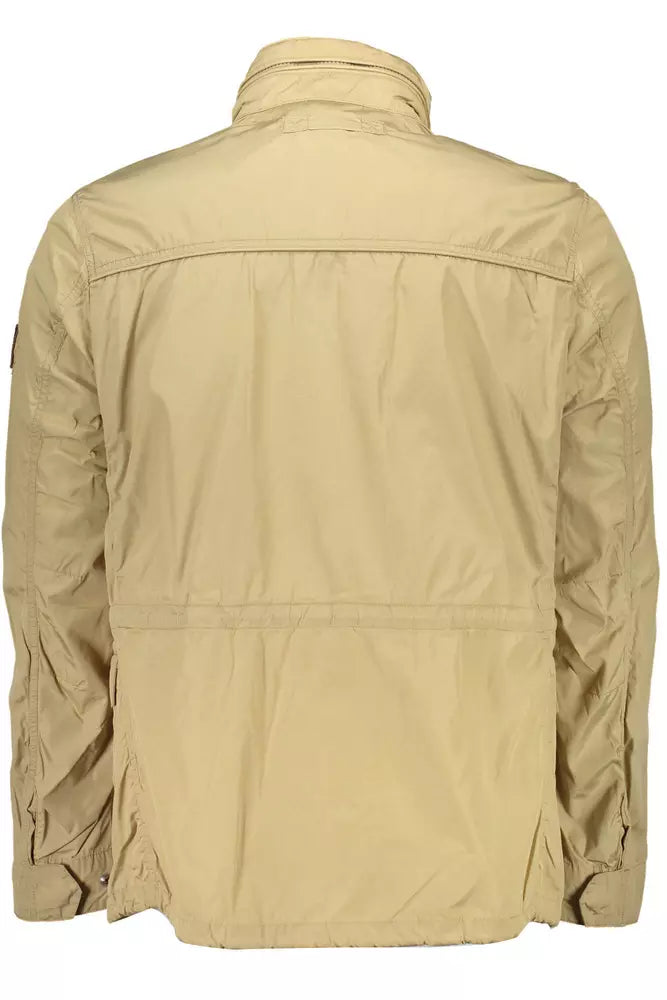 Gant Beige Polyamide Men Jacket