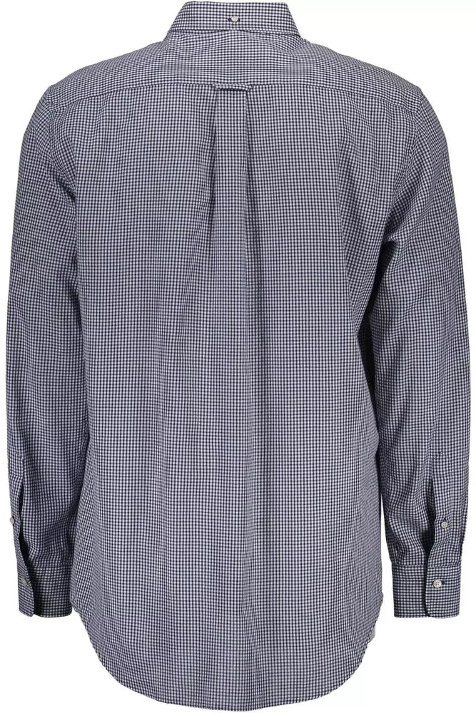 Gant Blue Cotton Men Shirt