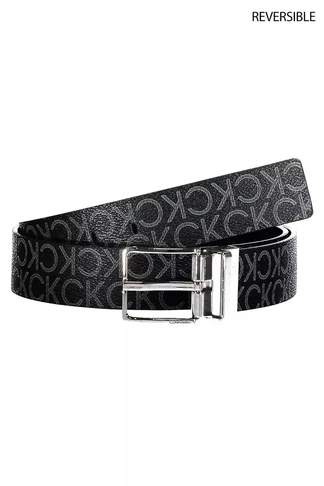 Calvin Klein Black Polyethylene Men Belt