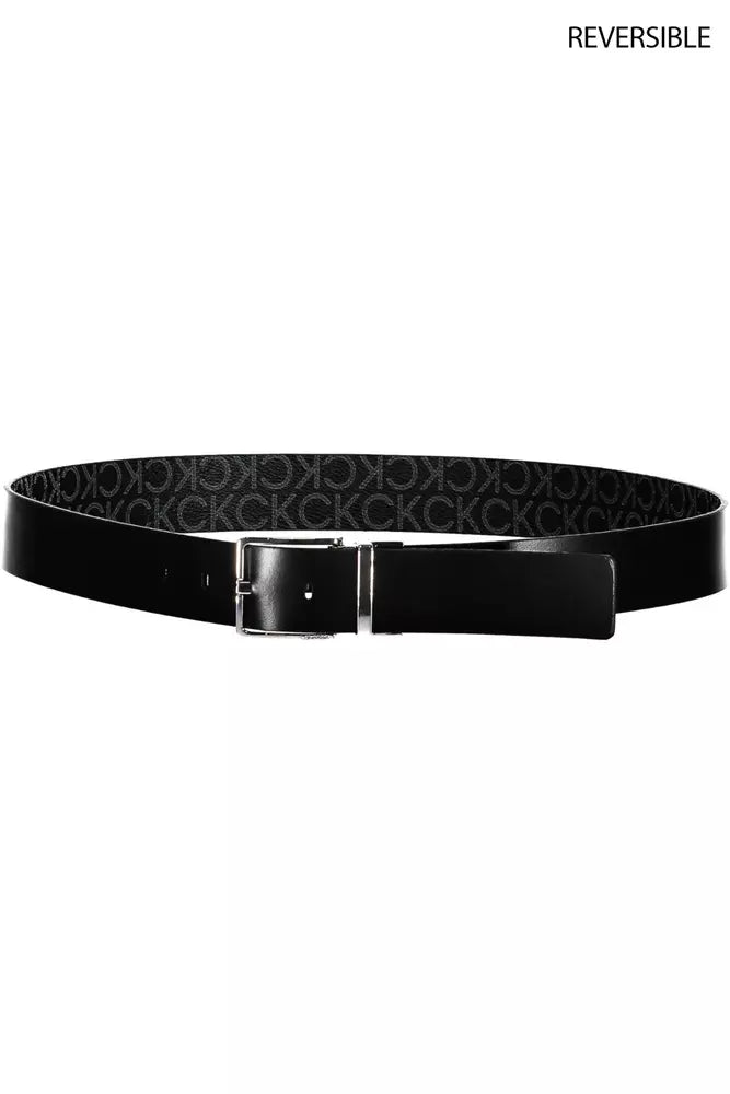 Calvin Klein Black Polyethylene Men Belt