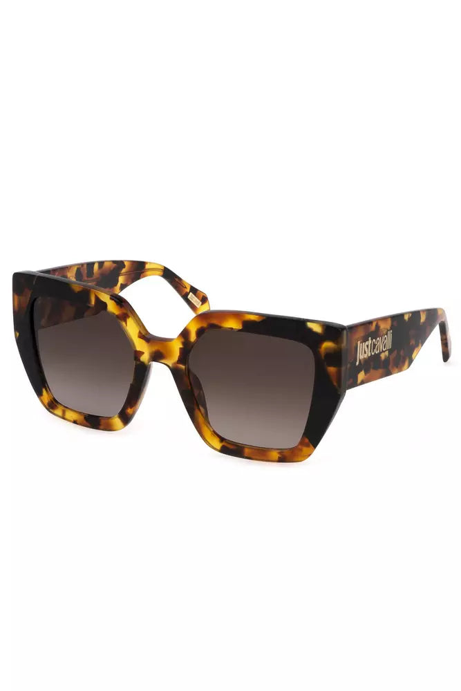 Just Cavalli Chic Squared Brown Lens Sunglasses