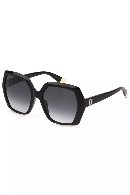 Furla Chic Smoked Lens Square Sunglasses