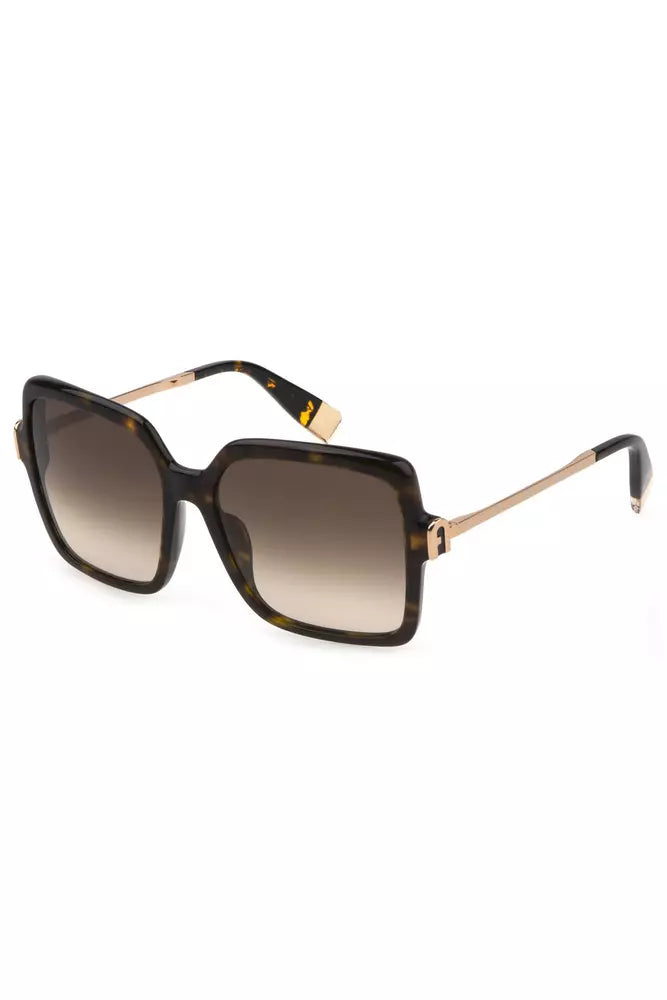 Furla Brown Acetate Women's Sunglasses