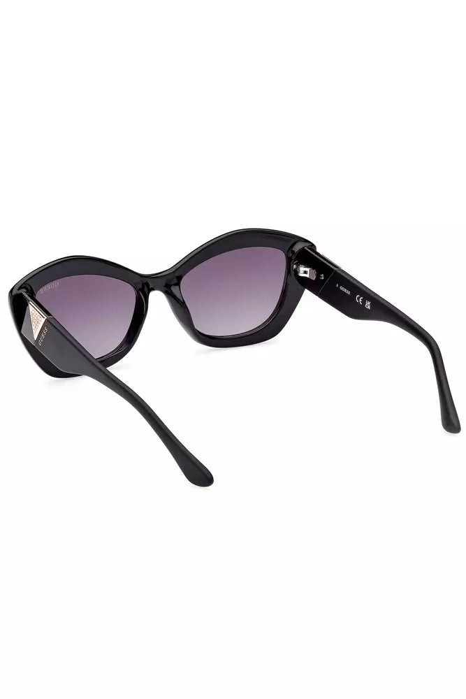 Guess Jeans Black Injected Women Sunglass