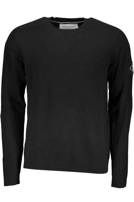 Calvin Klein Black Cotton Men Shirt