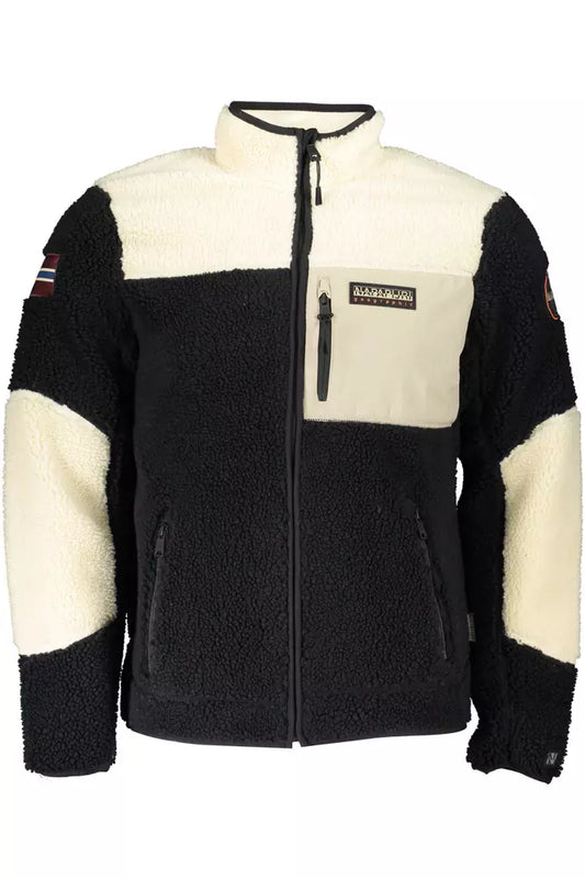 Napapijri Black Polyester Men Jacket