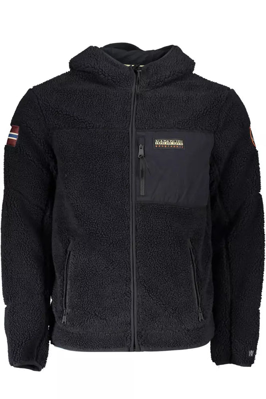 Napapijri Black Polyester Men Jacket