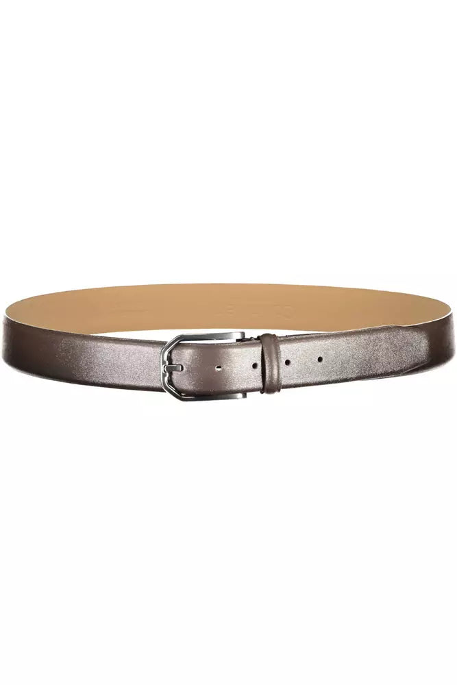 Calvin Klein Brown Leather Men Belt