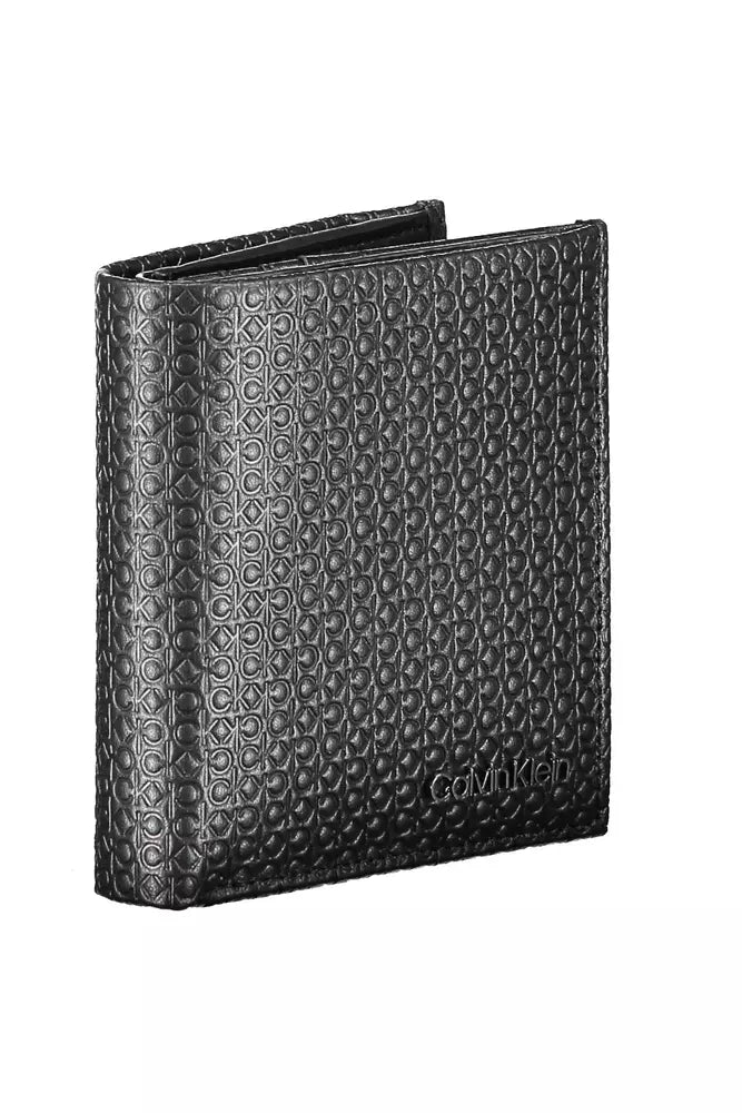 Calvin Klein Sleek Black Leather RFID Wallet for Men