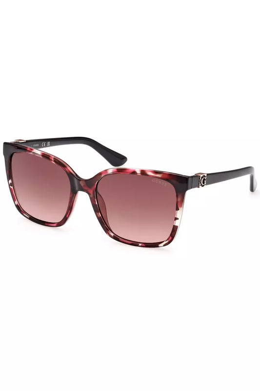 Guess Jeans Brown Injected Plastic Women Sunglasses