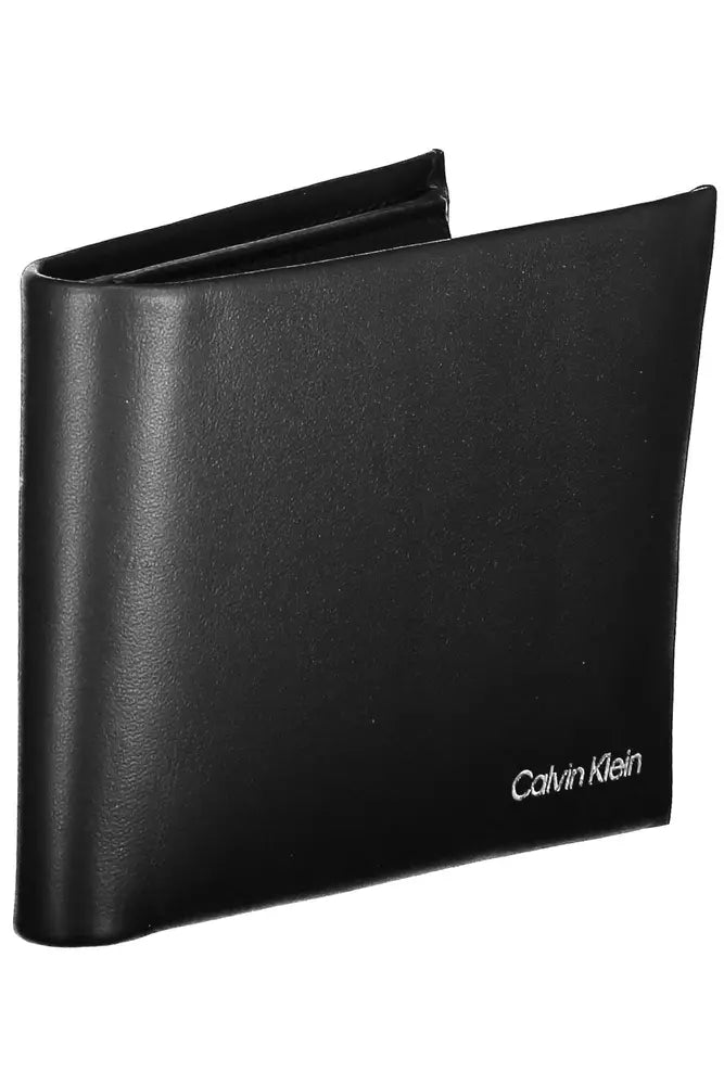 Calvin Klein Black Leather Men Wallet