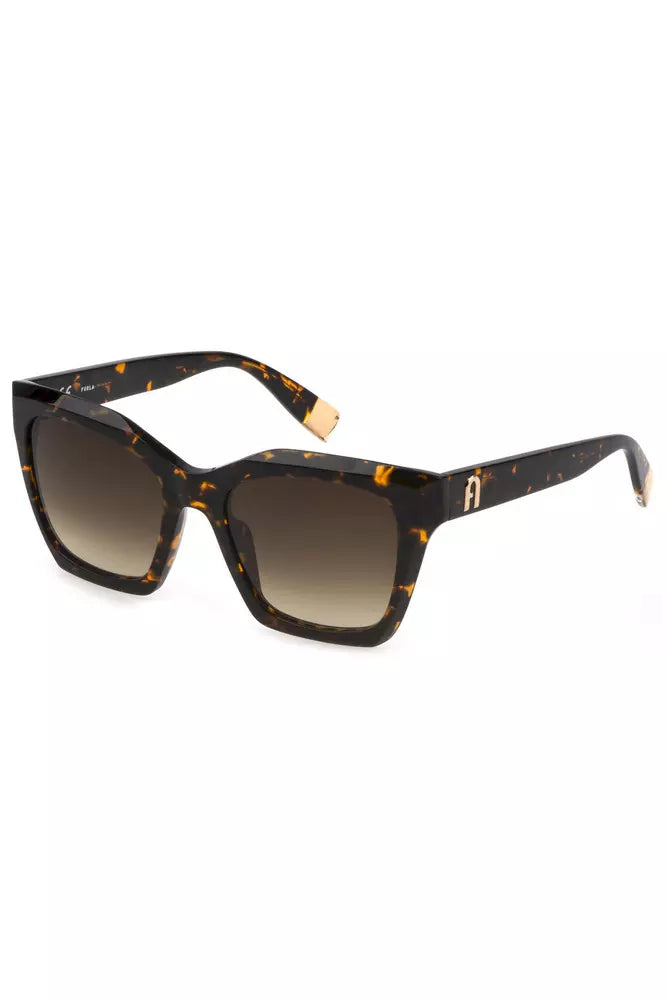 Furla Brown Acetate Women Sunglasses