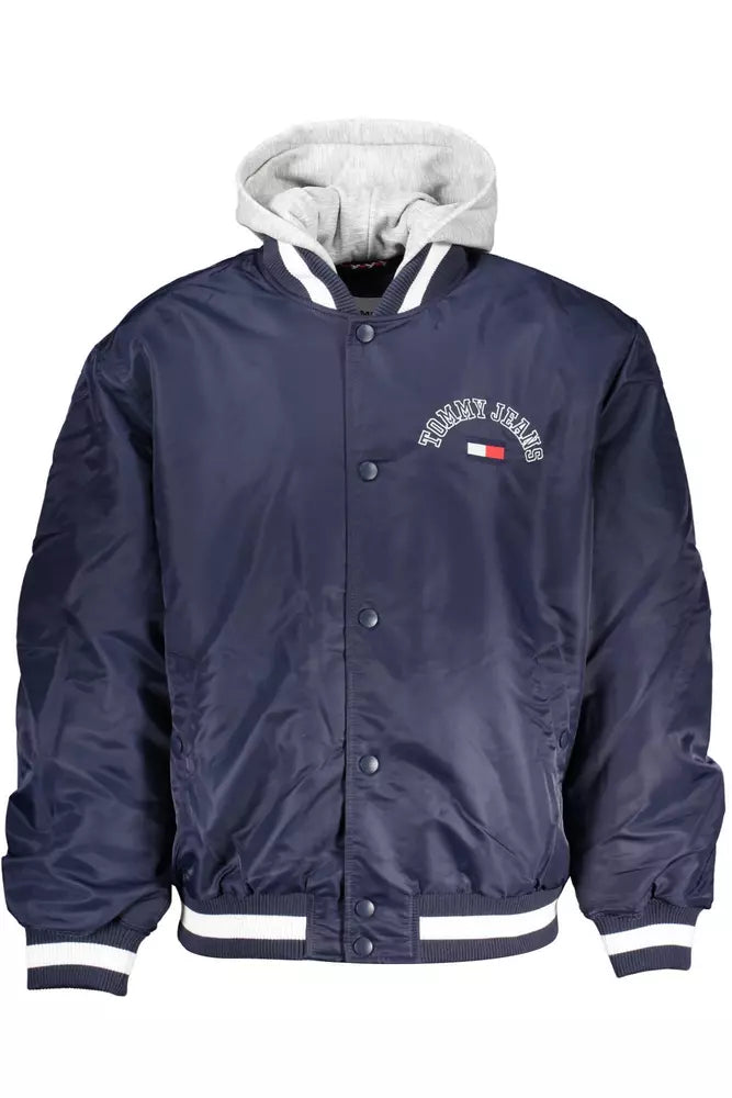 Tommy Hilfiger Blue Polyamide Men Jacket