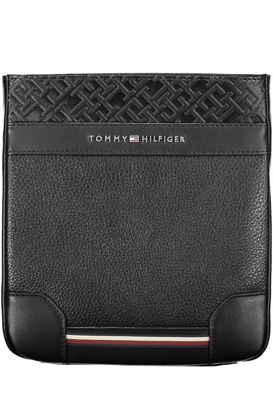 Tommy Hilfiger Black Polyethylene Men Shoulder Bag