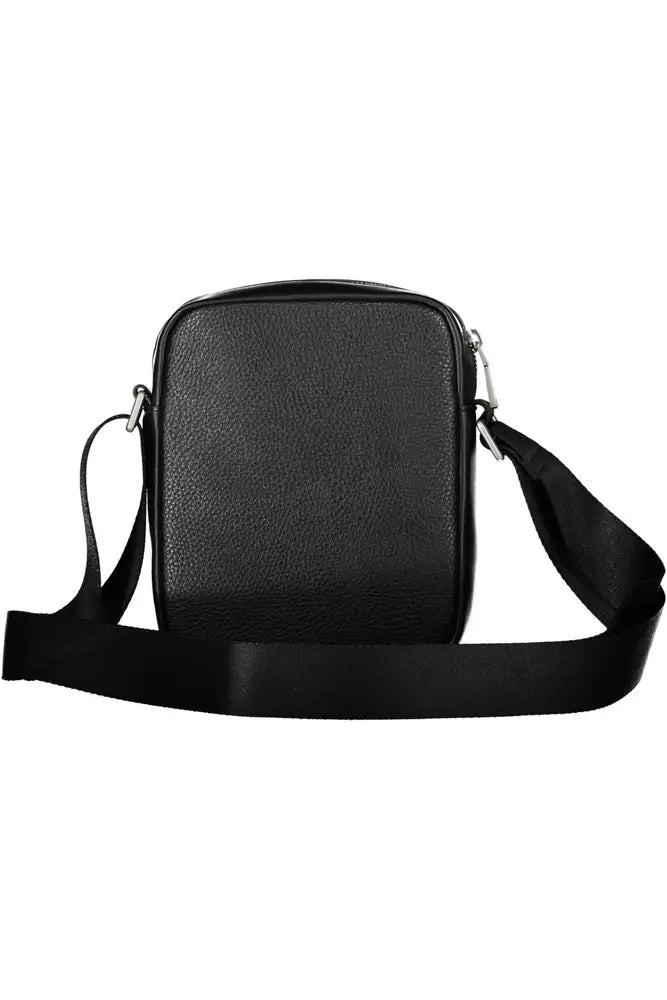 Tommy Hilfiger Black Polyethylene Men Shoulder Bag