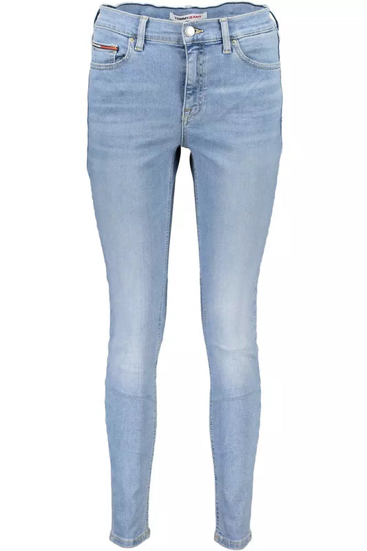 Tommy Hilfiger Light Blue Cotton Women Skinny Jean