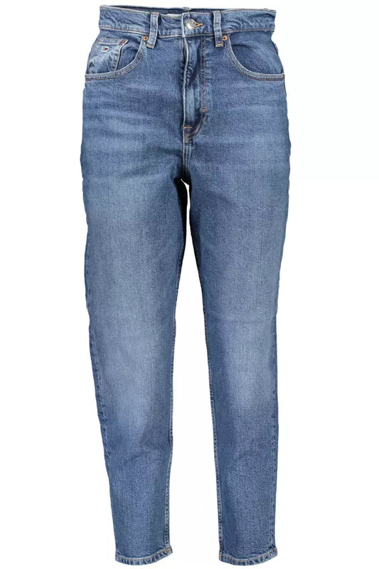 Tommy Hilfiger Blue Cotton Women Jeans