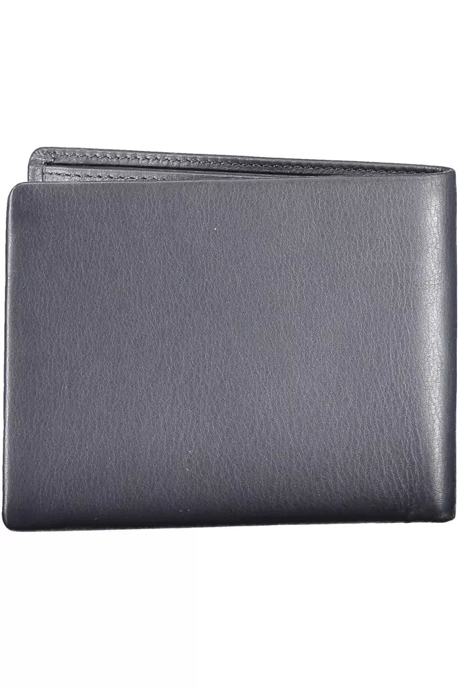 Guess Jeans Blue Leather Men Wallet