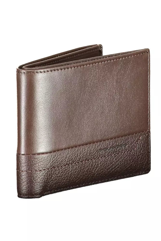 Piquadro Elegant Leather Wallet with RFID Block