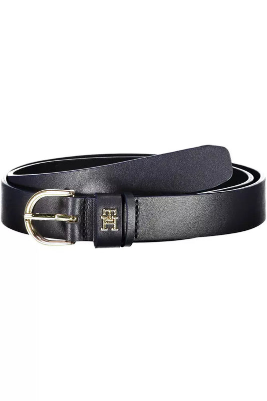 Tommy Hilfiger Blue Leather Women Belt