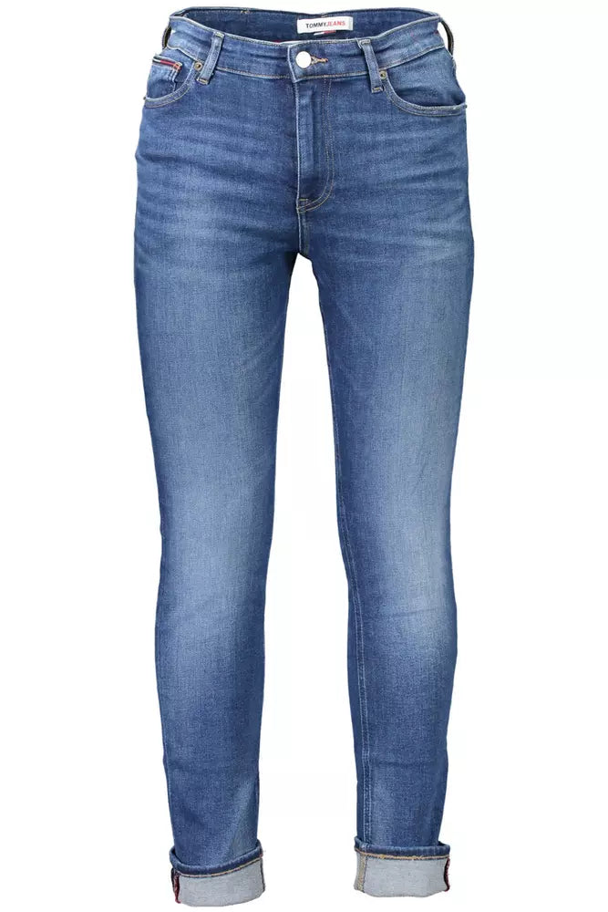 Tommy Hilfiger Blue Cotton Men Jeans