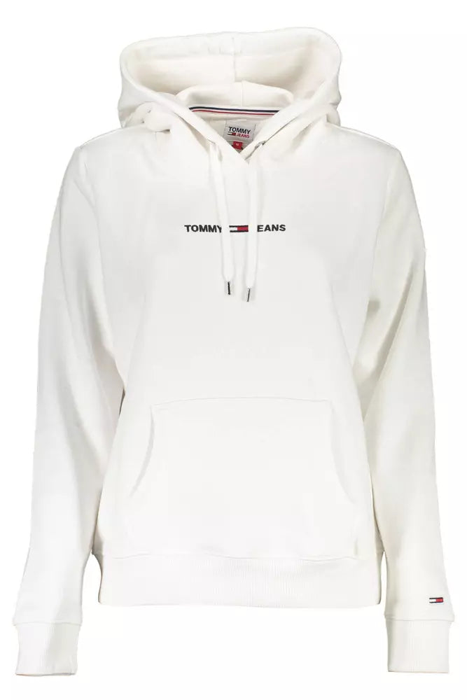 Tommy Hilfiger White Cotton Women Sweater