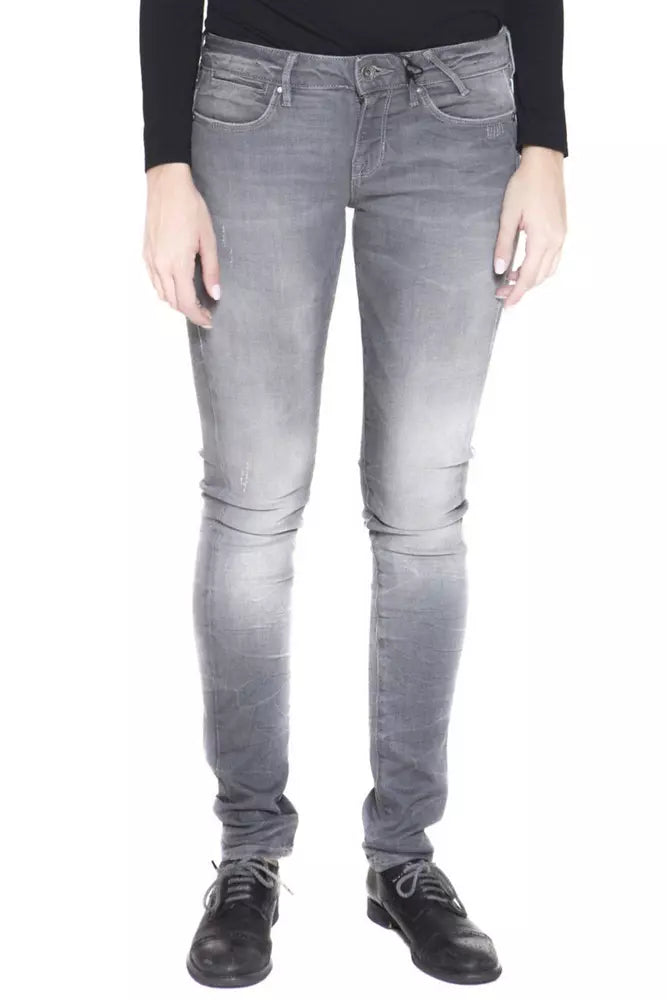 Guess Jeans Gray Cotton Women Jeans