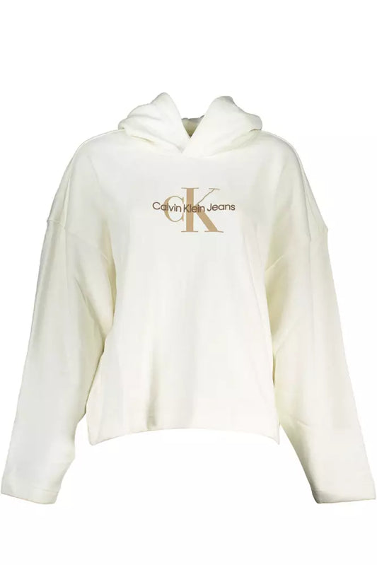 Calvin Klein White Cotton Women Sweater