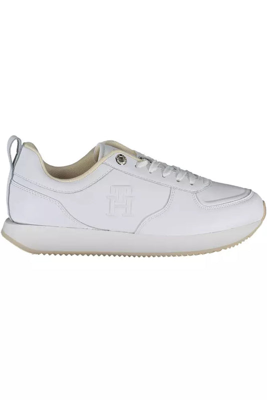 Tommy Hilfiger Elegant Laced Sports Sneakers with Logo Accent