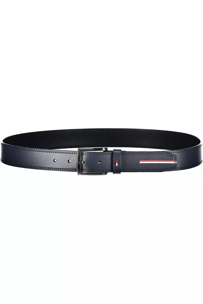 Tommy Hilfiger Blue Leather Men Belt