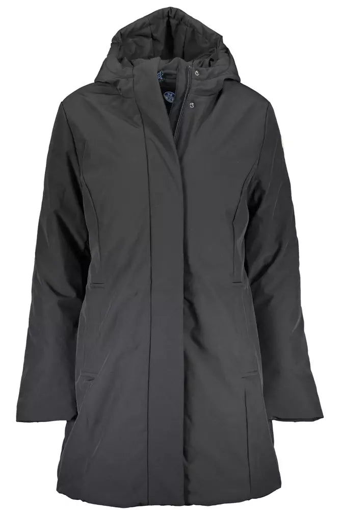 North Sails Black Polyester Women Jacket