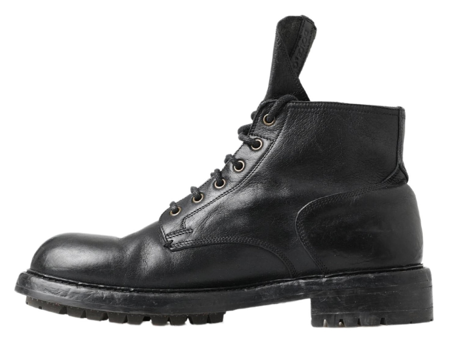 Dolce & Gabbana Elevate Your Style with Combat Leather Boots