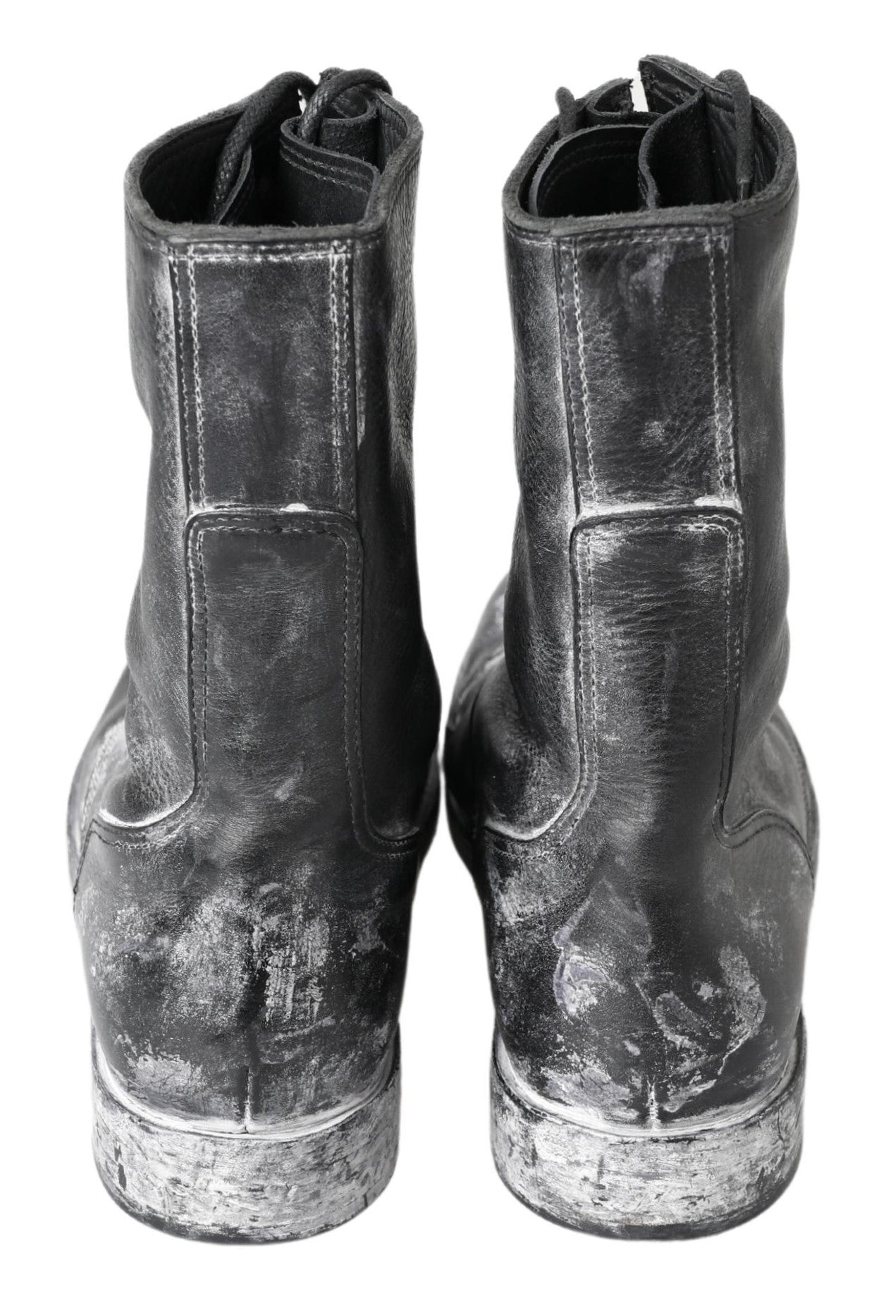 Dolce & Gabbana Elegant Combat Leather Boots