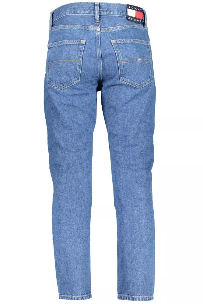 Tommy Hilfiger Blue Cotton Men Jeans