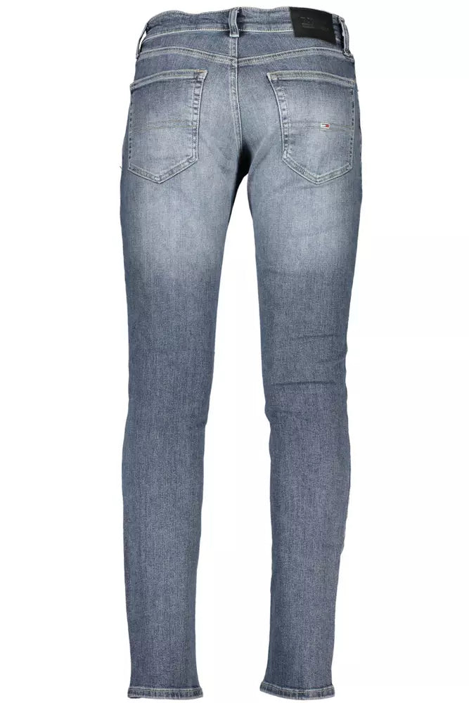 Tommy Hilfiger Blue Cotton Men Jeans