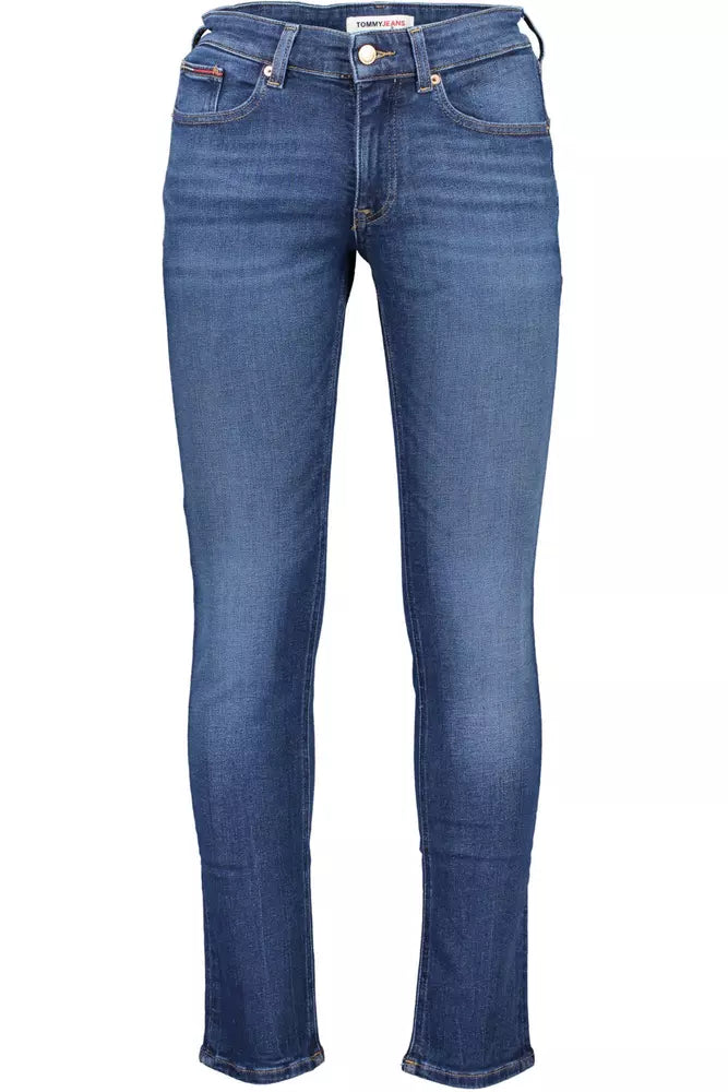 Tommy Hilfiger Blue Cotton Men Jeans