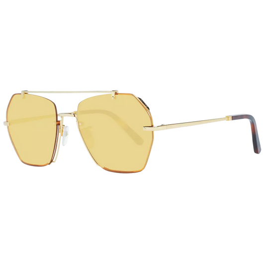 Bally Gold Unisex Sunglasses